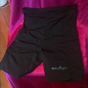 EcoStinger size small Italian fabric Black biking Shorts